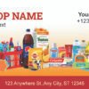 Grocery Shop sample card