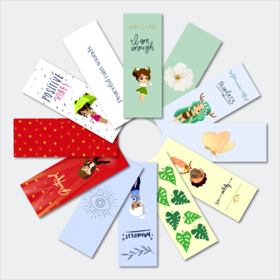 Dolls Designs -  Set of 12 Bookmarks