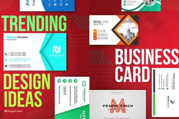 Modern Business Card Design Trends for 2025