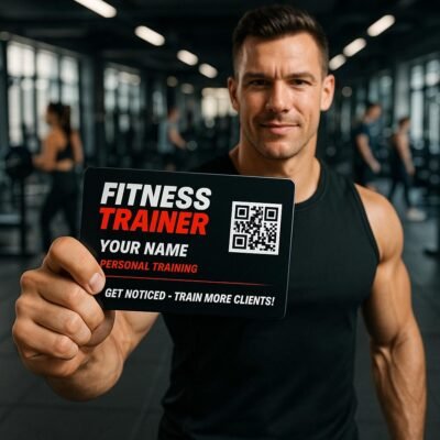 Best Business Card Designs for Fitness Trainers