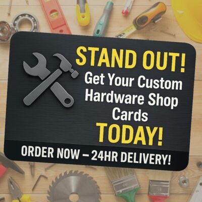 Best Hardware Shop Business Card Designs for Branding