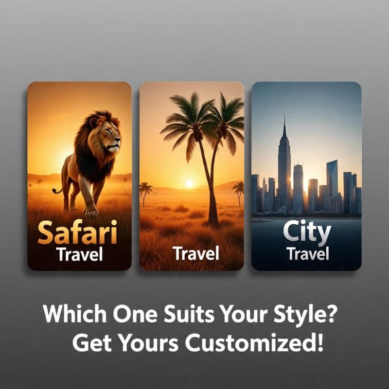 Tropical Beach Travel Business Card