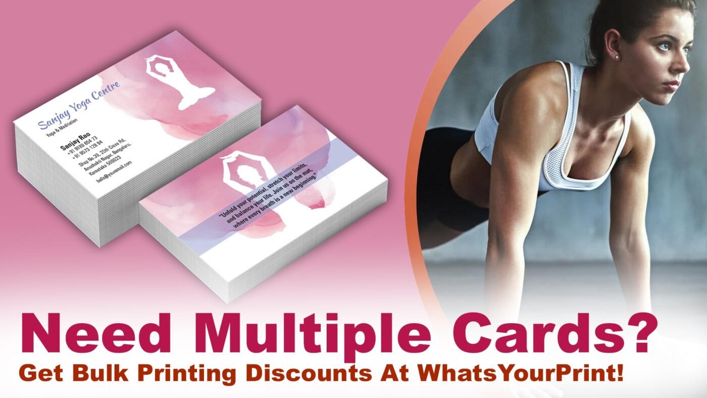 Save Money on Bulk Yoga Business Card Orders – Affordable Printing