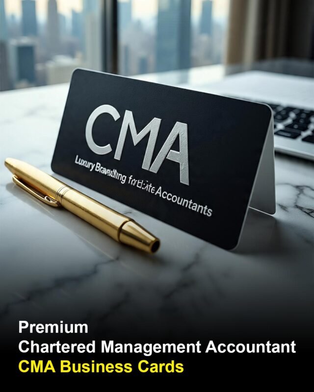 Professional CMA Business Card