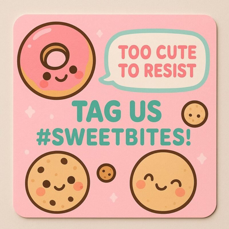 Elegant minimalist bakery business card design with pastel colors