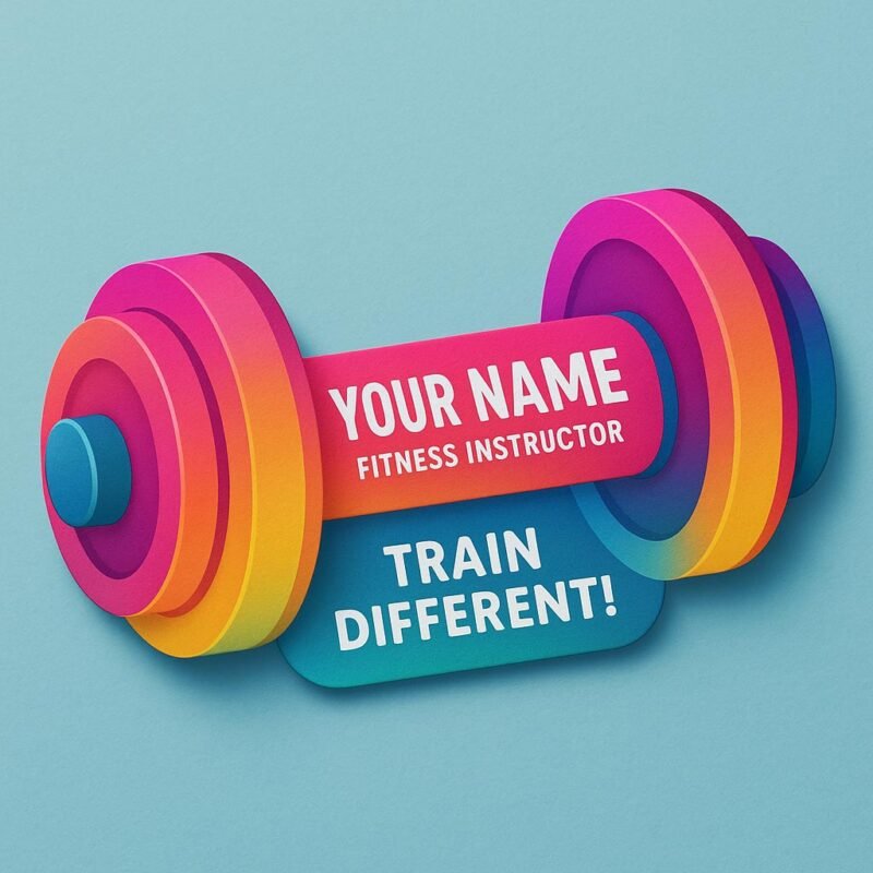 Best Personal Trainer Business Card Design Examples