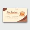 Innovative Pastry Shop Business Cards
