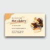 Modern Cake Shop Visiting Cards