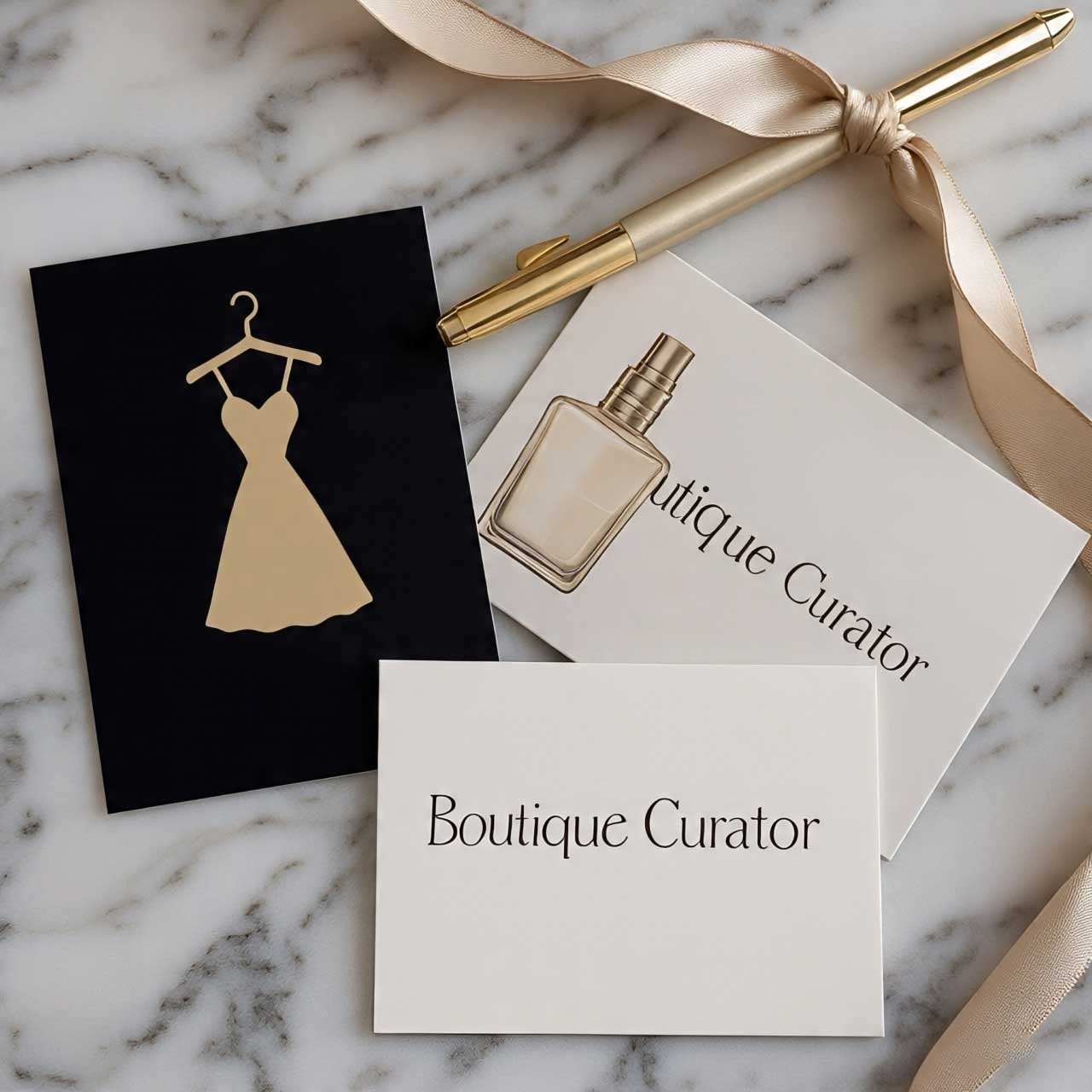 Close-up of a person feeling the textured, soft-touch finish of a premium luxury business card.