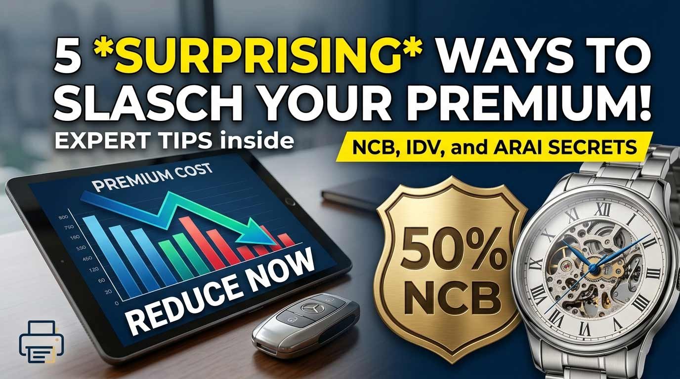 Professional strategist reviewing car insurance policy to reduce premium